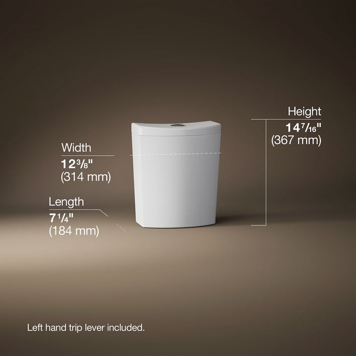 KOHLER Persuade Toilet tank, dual-flush