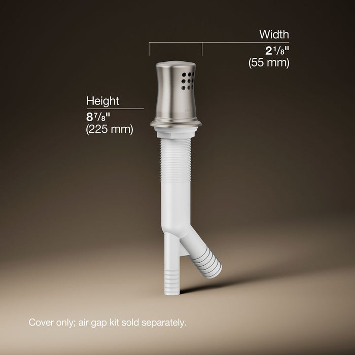 3/4 view of product with dimensions