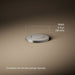 3/4 view of product with dimensions