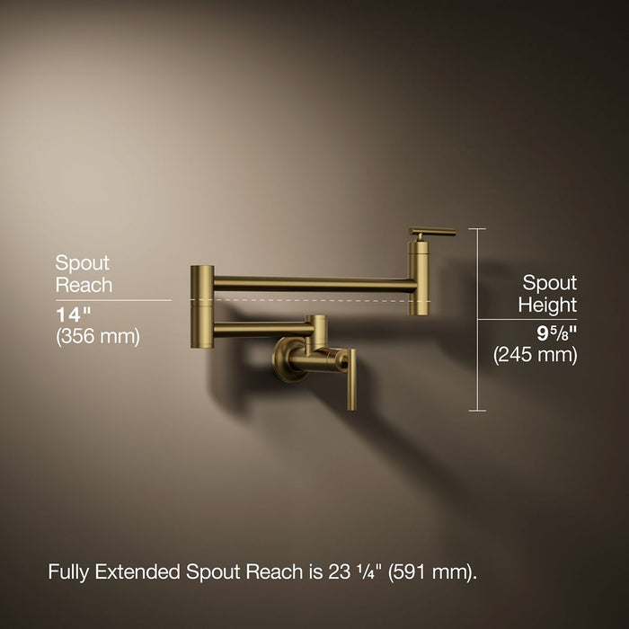 Kohler Wall-mount pot filler