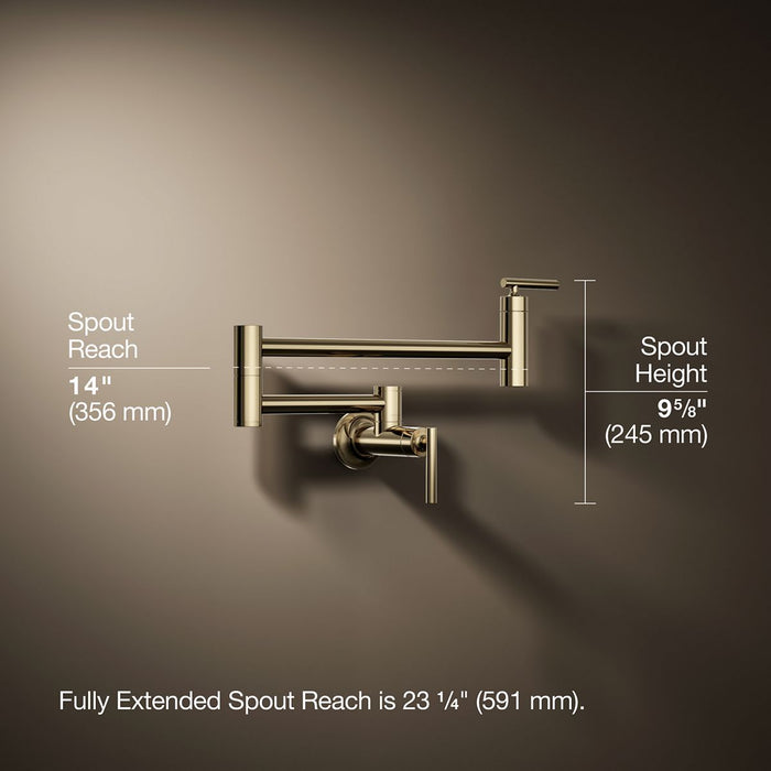 Kohler Wall-mount pot filler