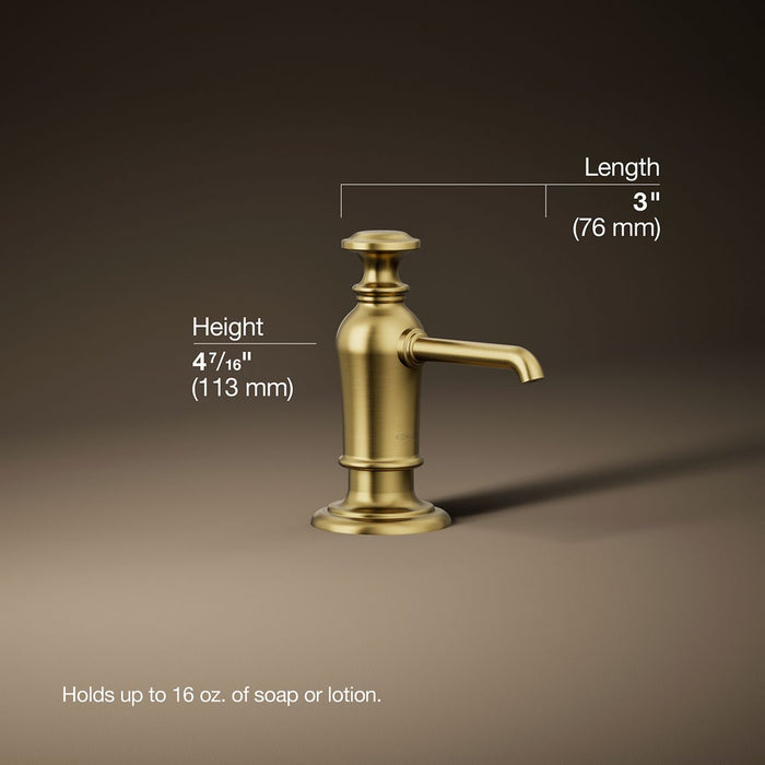 3/4 view of product with dimensions