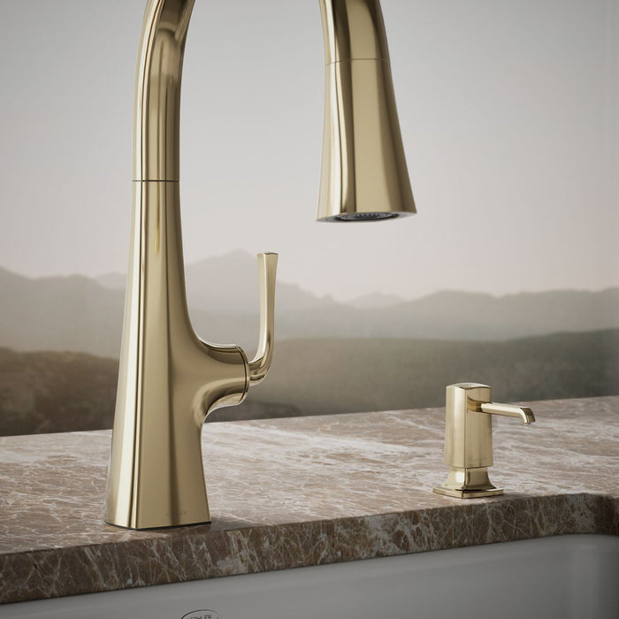 close-up view of product detail