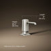 3/4 view of product with dimensions