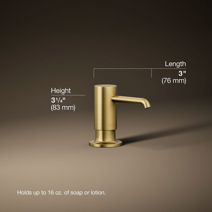 3/4 view of product with dimensions