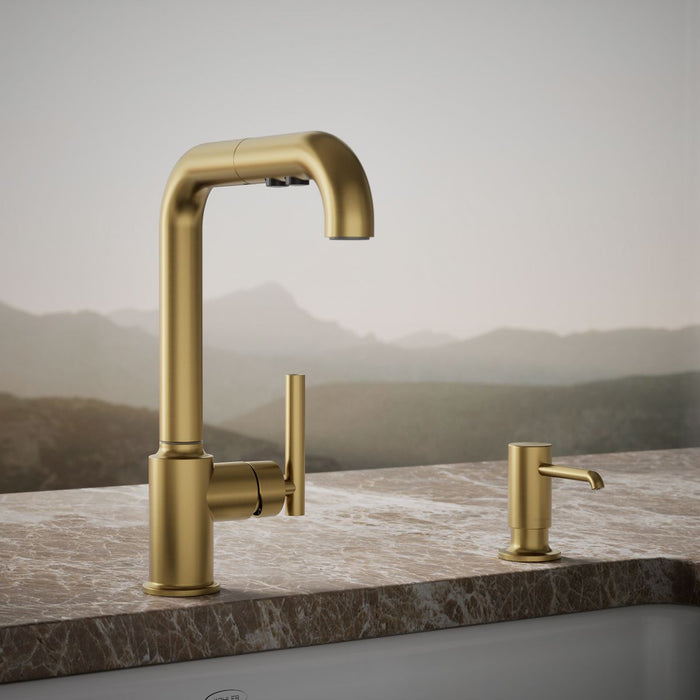 close-up view of product detail