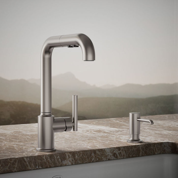 close-up view of product detail