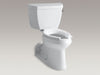 KOHLER K-3578-RA Barrington Two-piece elongated toilet, 1.0 gpf