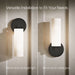 3/4 view of product with dimensions