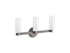 Kohler Crue Three-light sconce