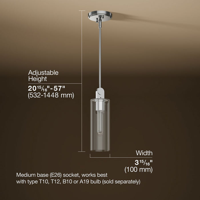 3/4 view of product with dimensions