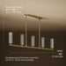 3/4 view of product with dimensions