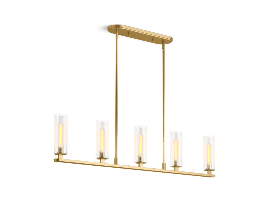 Kohler Crue 45" linear chandelier