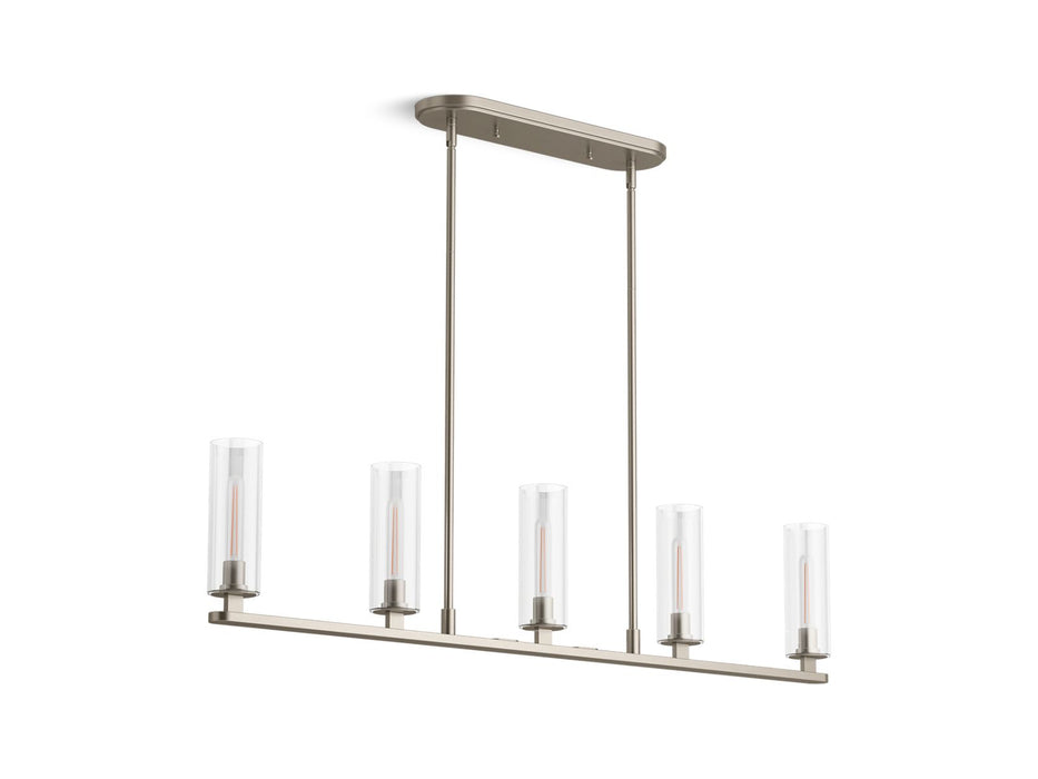 Kohler Crue 45" linear chandelier