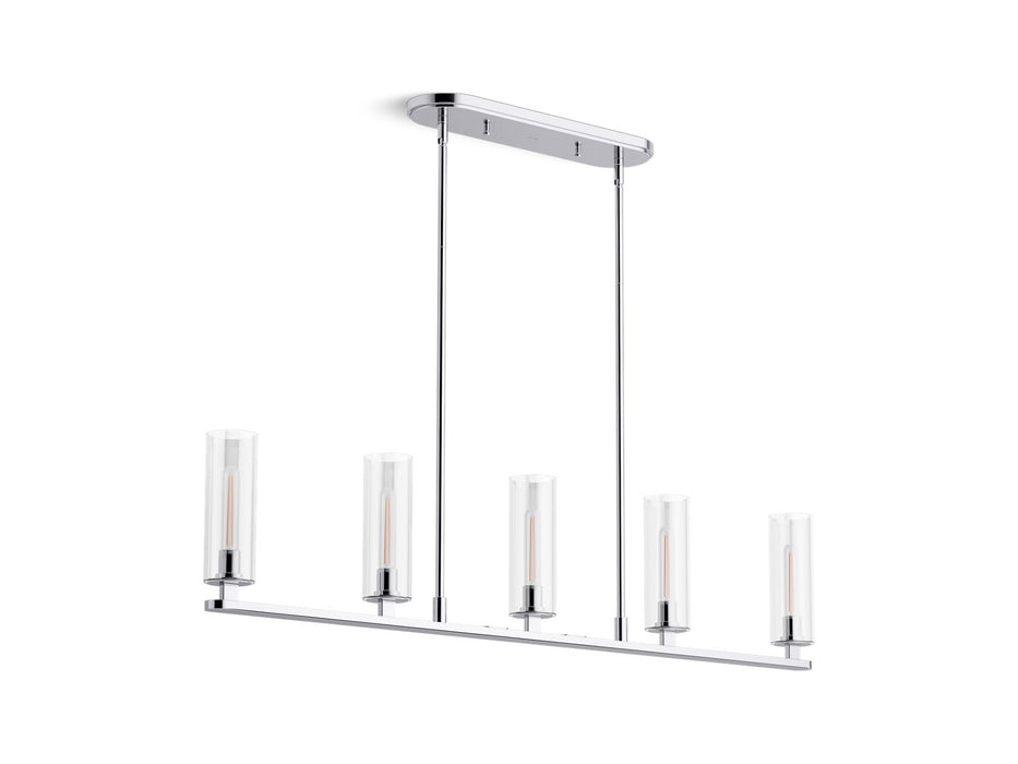 Kohler Crue 45" linear chandelier
