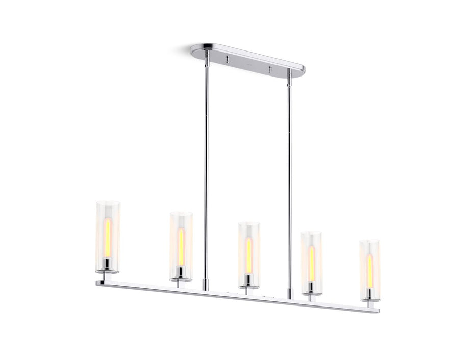 Kohler Crue 45" linear chandelier