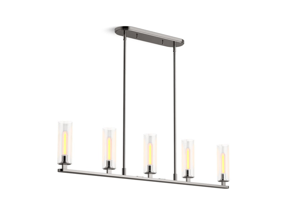 Kohler Crue 45" linear chandelier