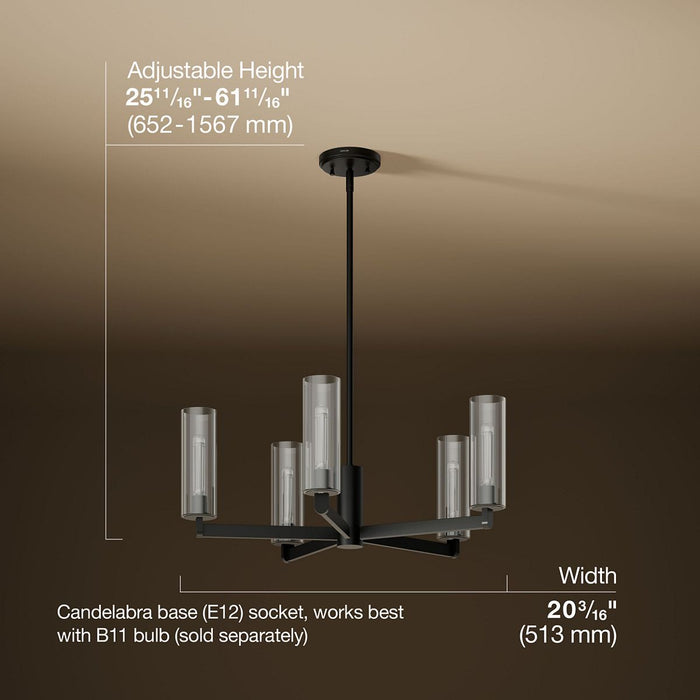 3/4 view of product with dimensions