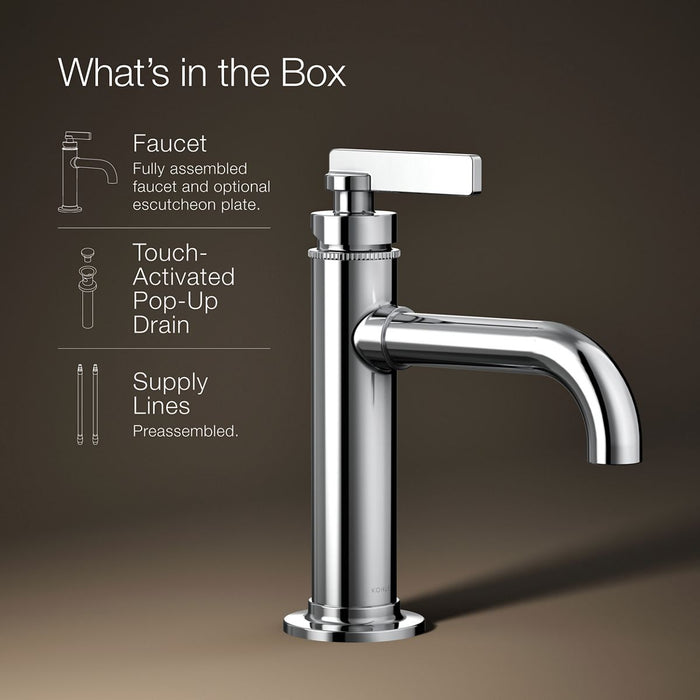 Kohler Castia by Studio McGee Single-handle bathroom sink faucet, 1.2 gpm
