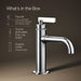 Kohler Castia by Studio McGee Single-handle bathroom sink faucet, 1.2 gpm