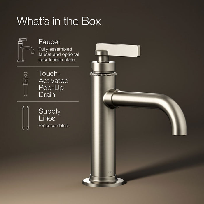 Kohler Castia by Studio McGee Single-handle bathroom sink faucet, 1.2 gpm
