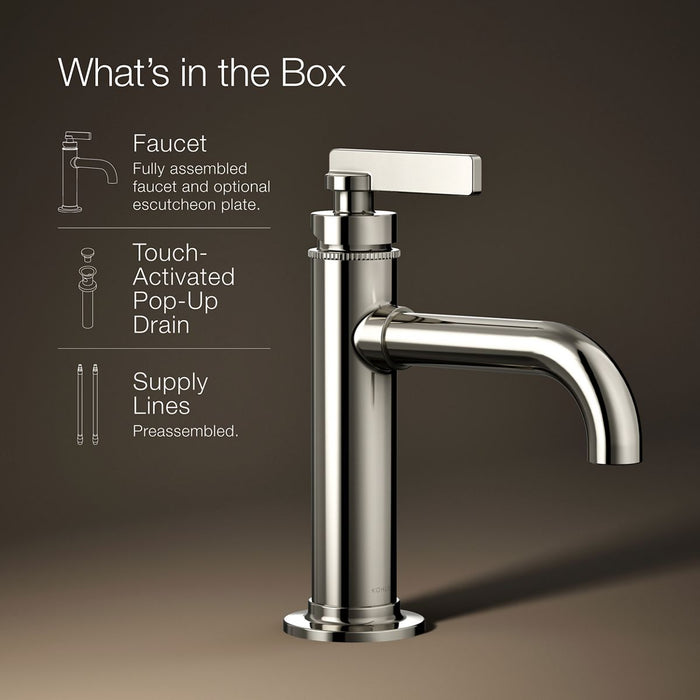 Kohler Castia by Studio McGee Single-handle bathroom sink faucet, 1.2 gpm