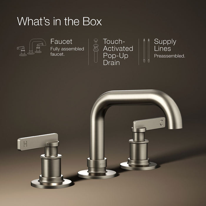 Kohler Castia by Studio McGee Widespread bathroom sink faucet, 1.2 gpm