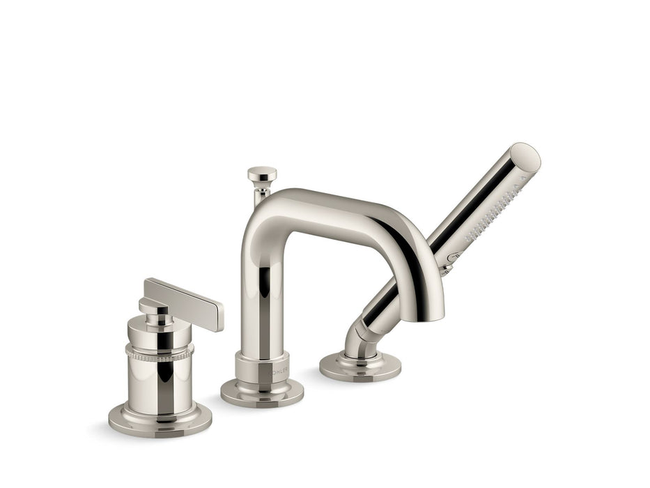 Kohler Castia by Studio McGee Deck-mount bath faucet with handshower
