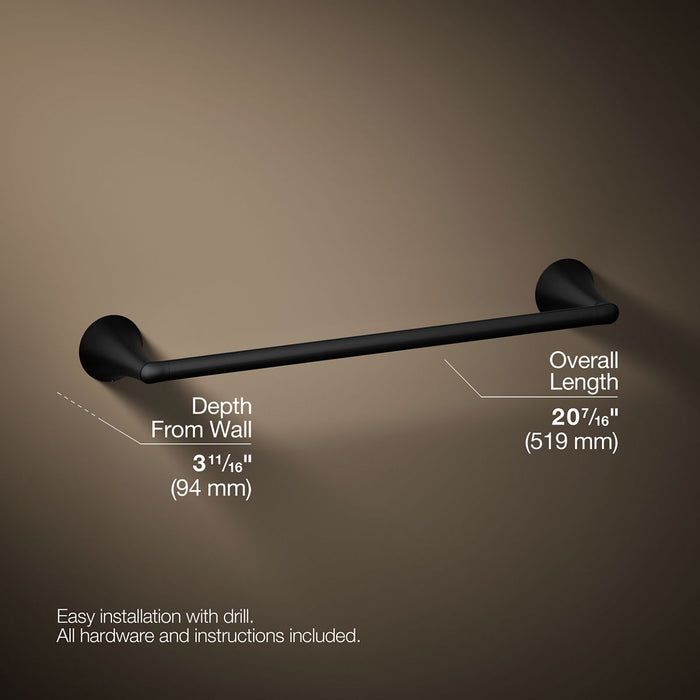 Kohler Buckley 18" towel bar