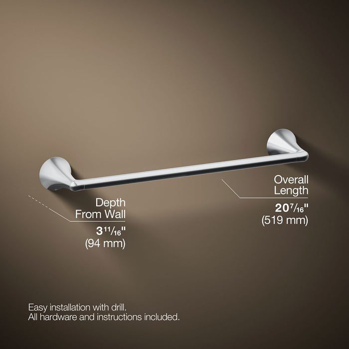 Kohler Buckley 18" towel bar