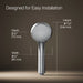 Kohler Bellera Three-function handshower, 1.75 gpm