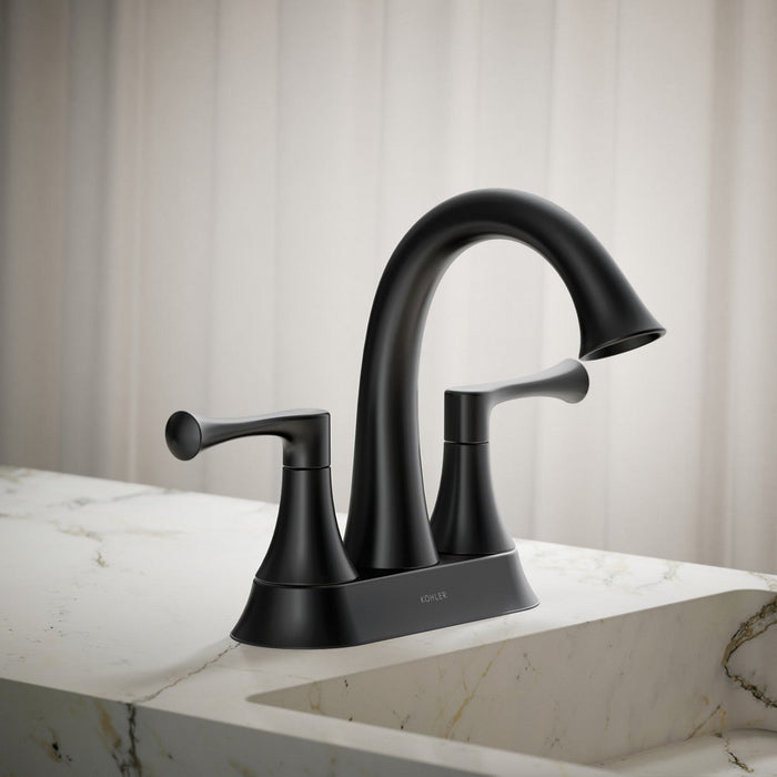 KOHLER K-35951-4 Buckley Centerset bathroom sink faucet, 1.2 gpm