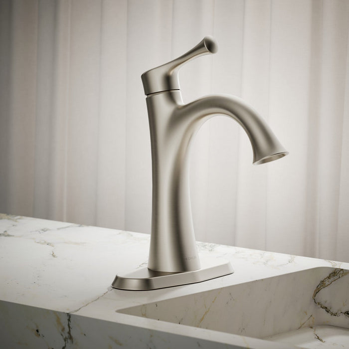 KOHLER K-35952-4K Buckley Single-handle bathroom sink faucet, 1.0 gpm