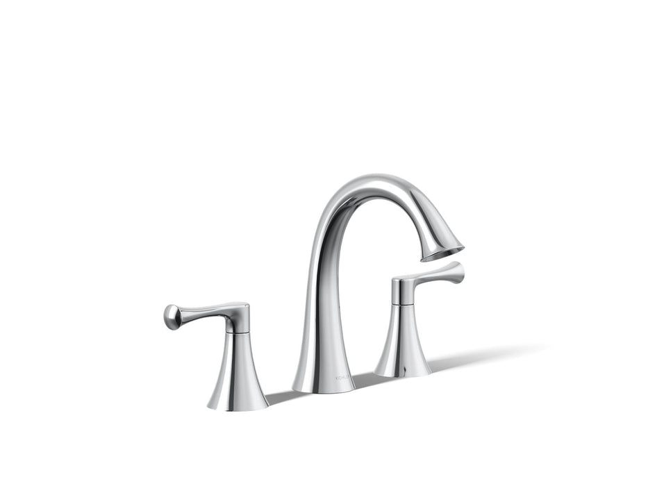 KOHLER K-35953-4 Buckley Widespread bathroom sink faucet, 1.2 gpm
