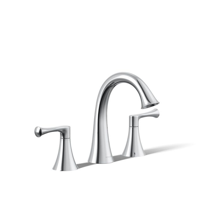 KOHLER K-35953-4 Buckley Widespread bathroom sink faucet, 1.2 gpm