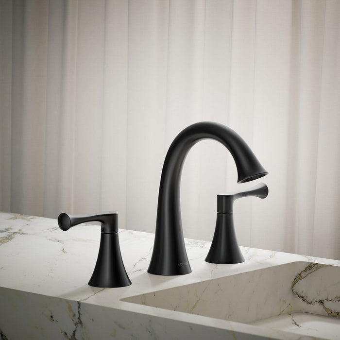 KOHLER K-35953-4K Buckley Widespread bathroom sink faucet, 1.0 gpm