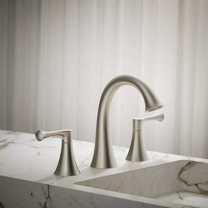 KOHLER K-35953-4K Buckley Widespread bathroom sink faucet, 1.0 gpm