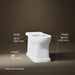 3/4 view of product with dimensions