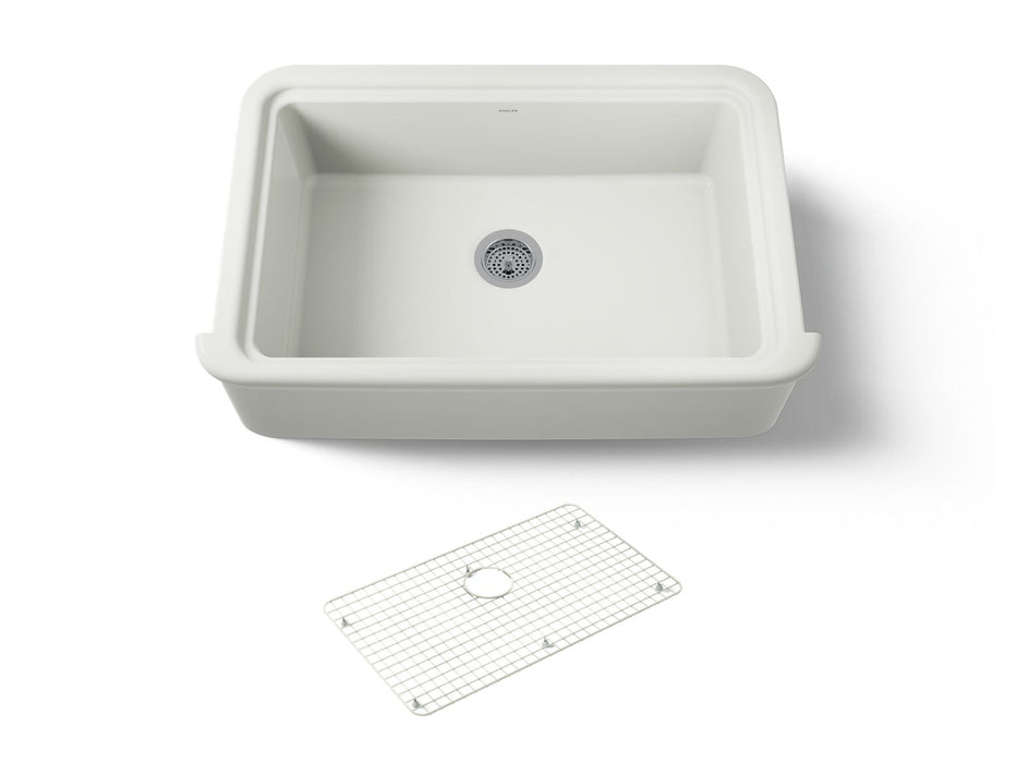 KOHLER K-36250 Audrine 35-1/2" undermount single-bowl farmhouse kitchen sink