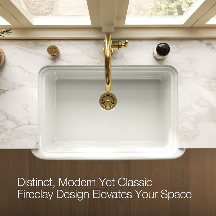 Kohler Audrine 35-1/2" undermount single-bowl farmhouse kitchen sink