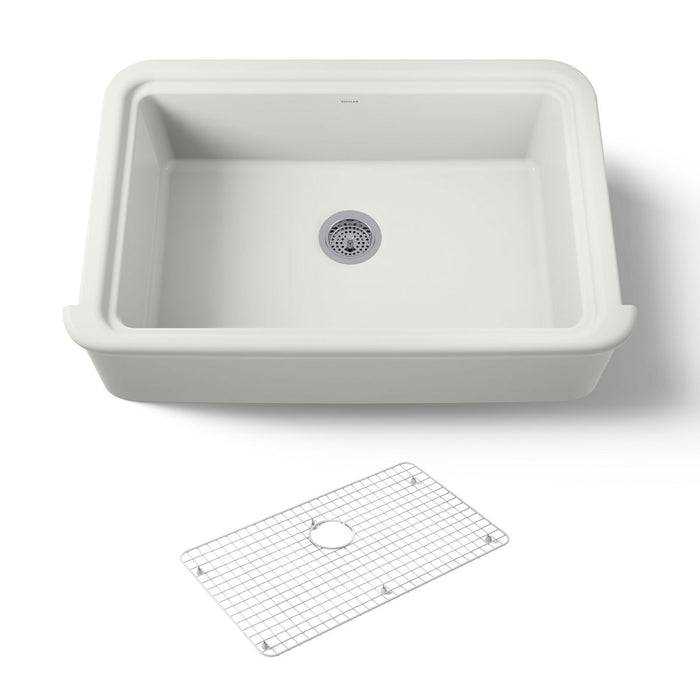 Kohler Audrine 35-1/2" undermount single-bowl farmhouse kitchen sink