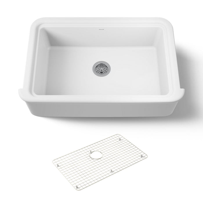 Kohler Audrine 35-1/2" undermount single-bowl farmhouse kitchen sink