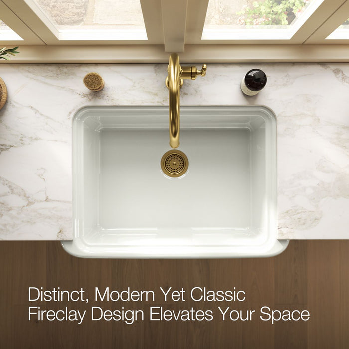 Kohler Audrine 32-1/2" undermount single-bowl farmhouse kitchen sink