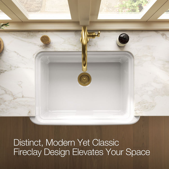 Kohler Audrine 32-1/2" undermount single-bowl farmhouse kitchen sink