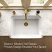 Kohler Audrine 32-1/2" undermount single-bowl farmhouse kitchen sink