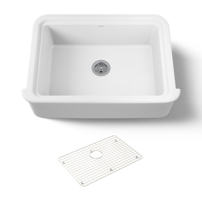 Kohler Audrine 32-1/2" undermount single-bowl farmhouse kitchen sink