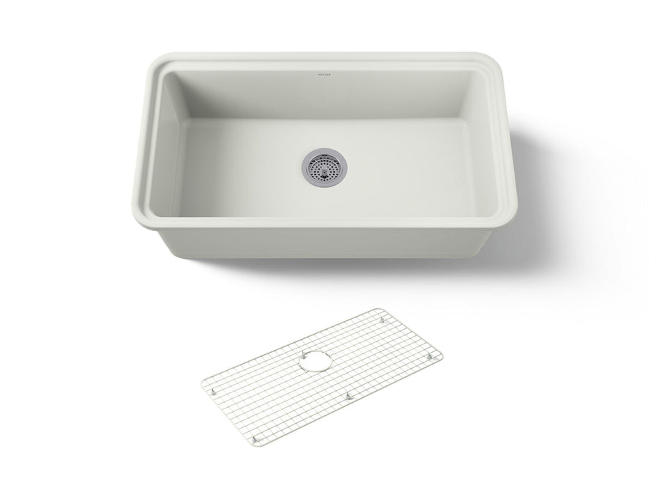 KOHLER K-36254 Audrine 33" undermount single-bowl kitchen sink