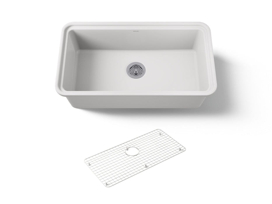 KOHLER K-36254 Audrine 33" undermount single-bowl kitchen sink
