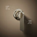 3/4 view of product with dimensions