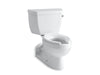 KOHLER K-3652-RA Barrington Two-piece elongated toilet, 1.0 gpf - White